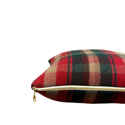 Wool Plaid Red