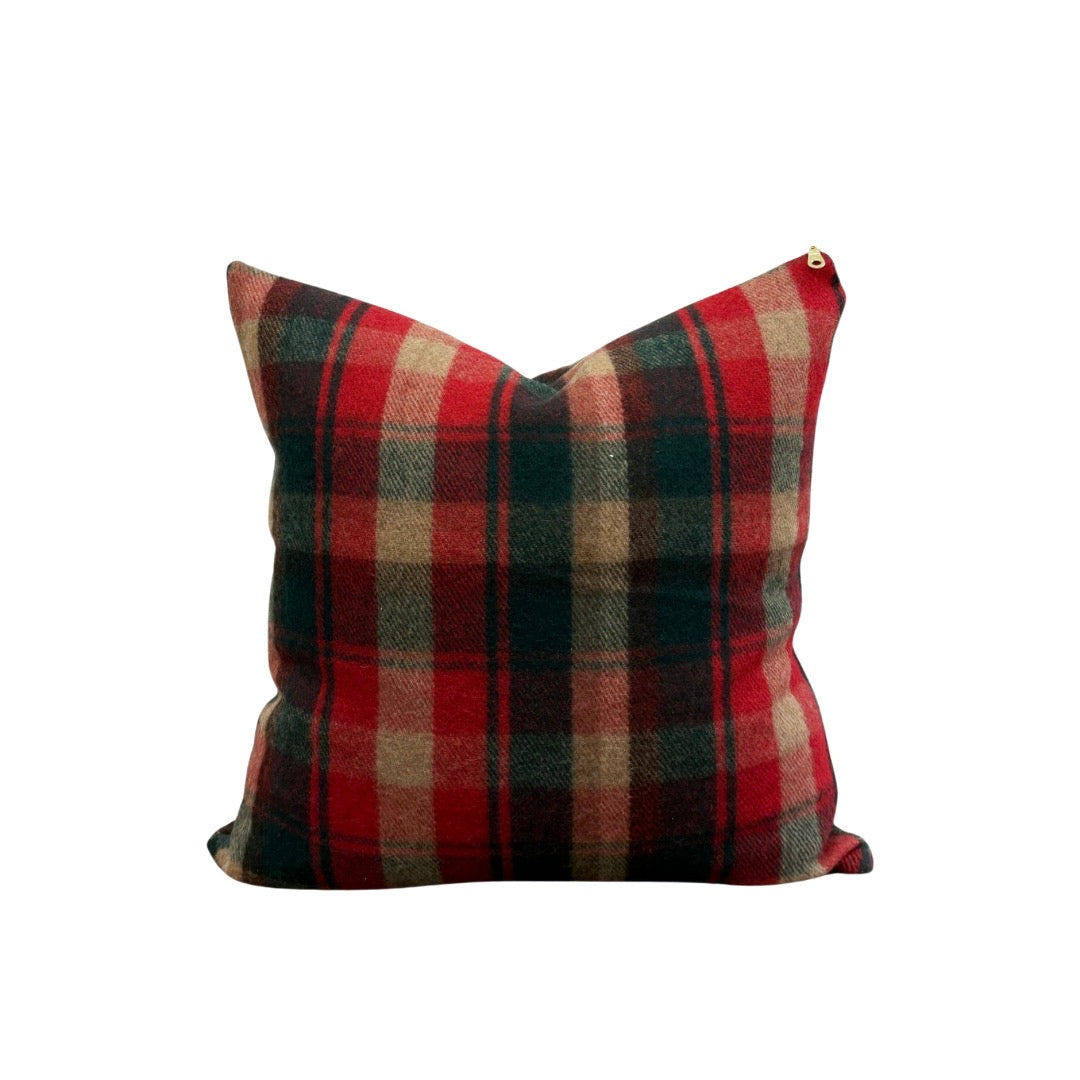 Wool Plaid Red