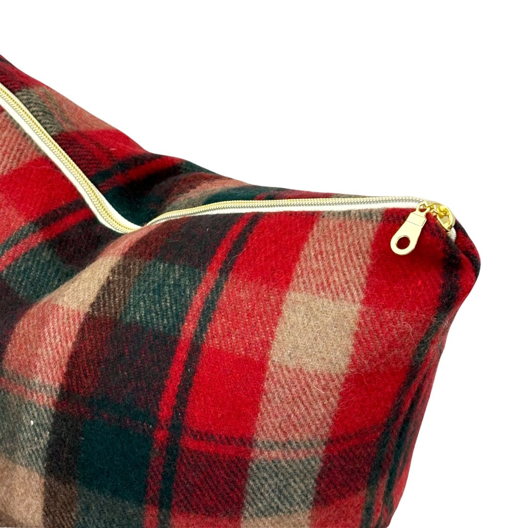 Wool Plaid Red