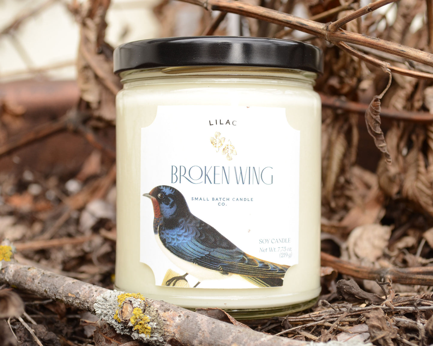 Broken Wing Candles - Lilac