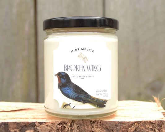 Broken Wing Candles - Mint Mojito