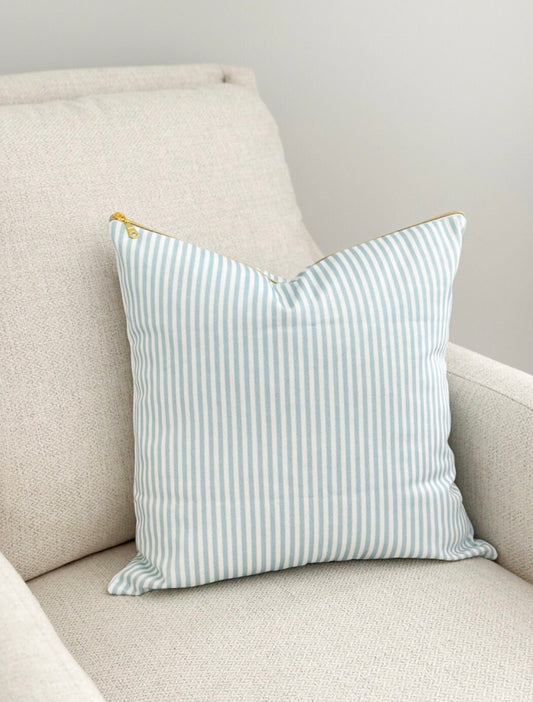 Cover Only | Candy Stripe | Designed by Danika Herrick | Grandmillennial Accent Pillow