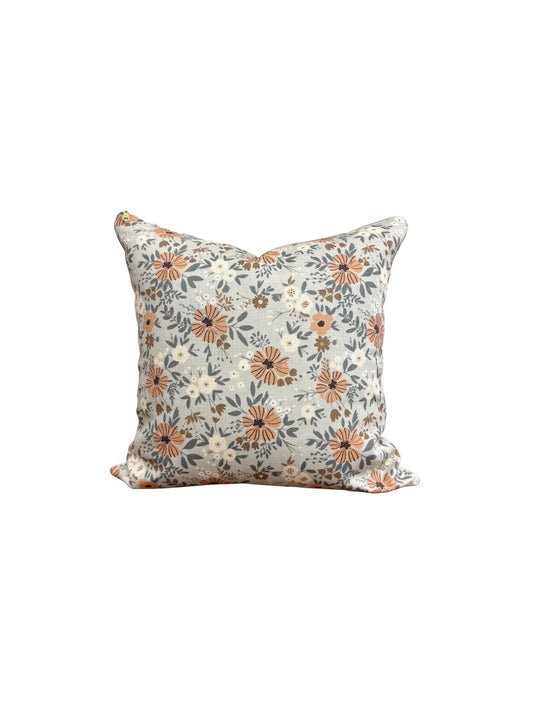 Cover Only | Fall Floral | Accent Pillows | Machine Washable